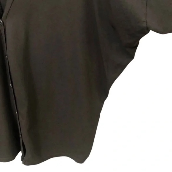 Groceries Apparel | Organic Cotton Hemp Button Up Oversized Slouchy Cardigan Top - Picture 4 of 13